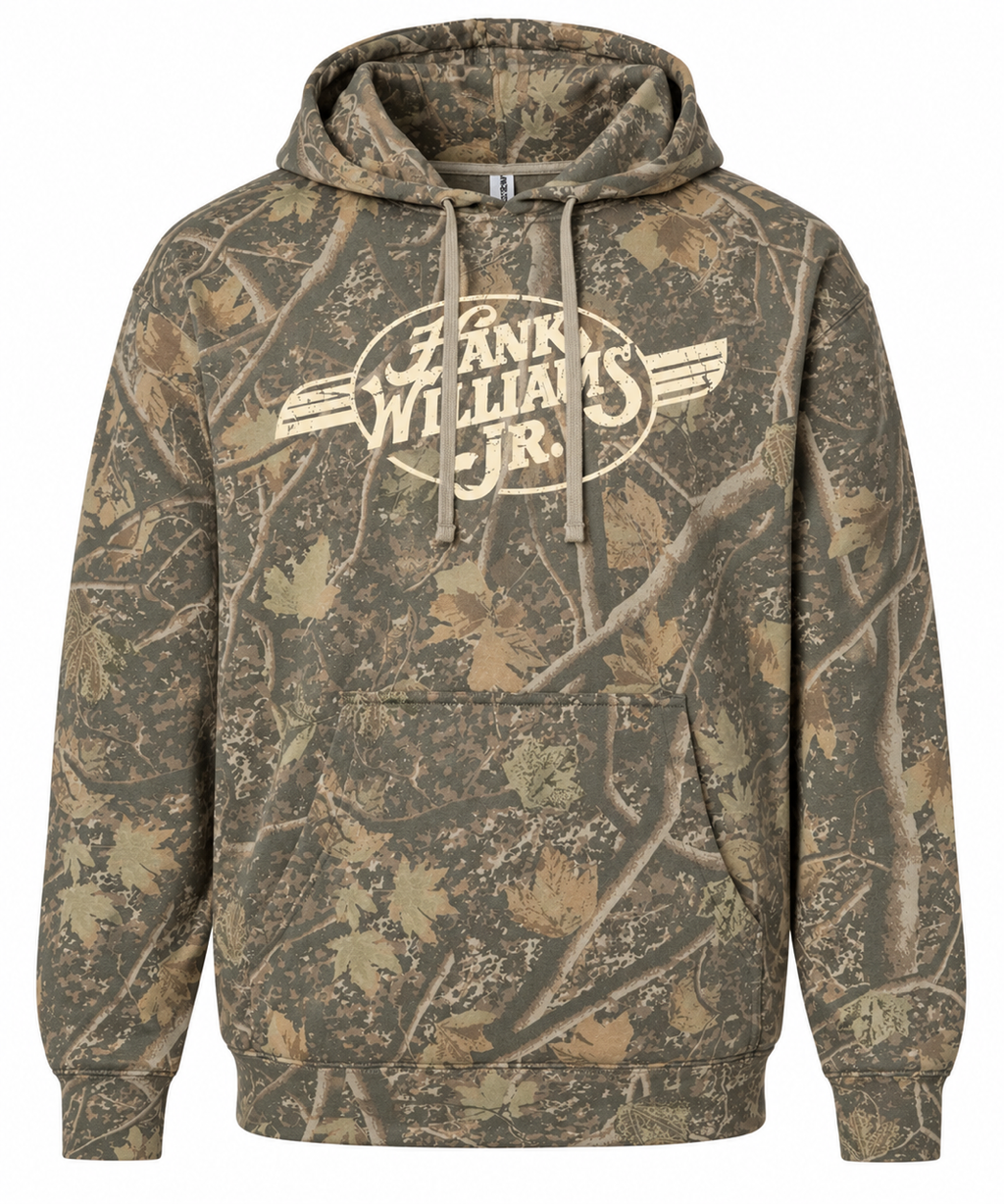 Hank Williams Jr. Deadwood Camo Hoodie