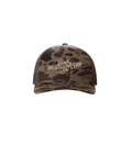 Hank Williams Jr Logo Embroidered Duck Camo Cap
